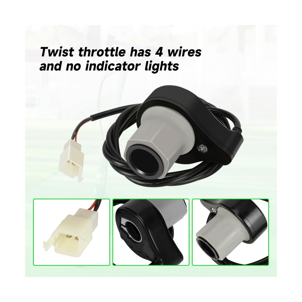 24V Controller and Throttle Compatible with Razor E200 E300 Electric Scooter ...