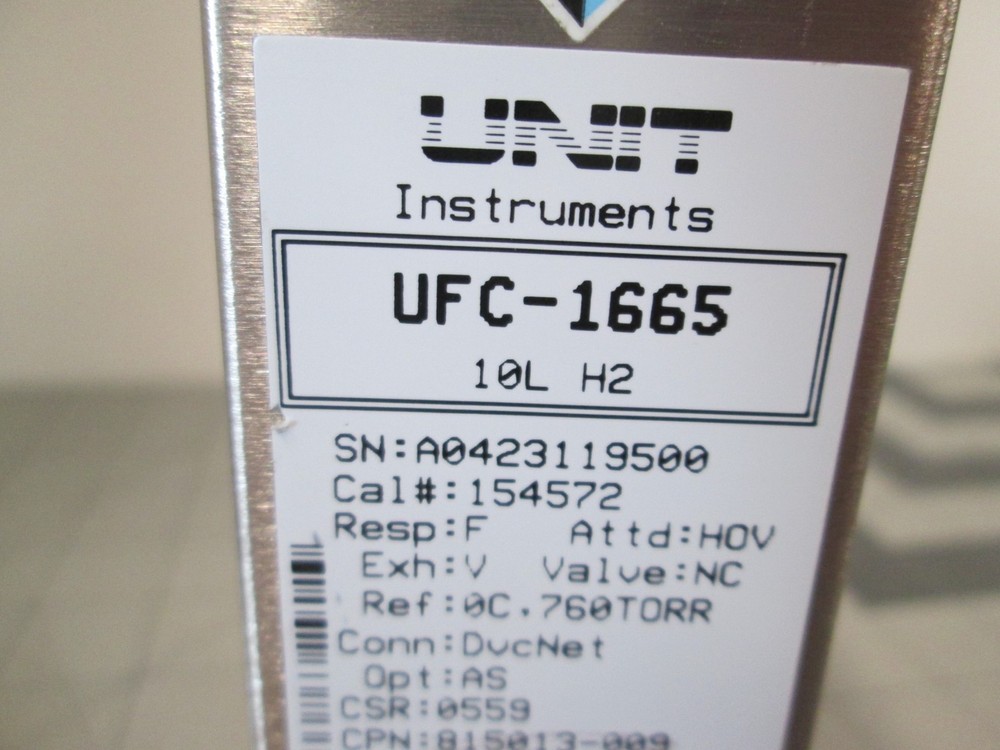 Unit, UFC-1665, H2, 10L, Mass Flow Controller, New