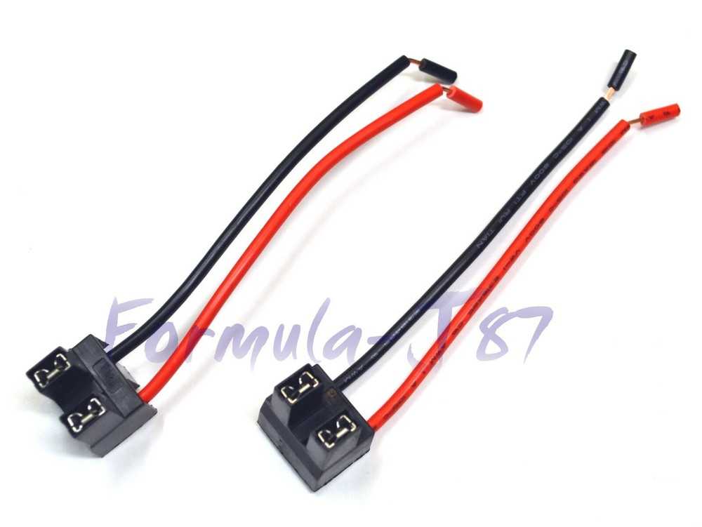 Wire Pigtail Female P A H7 Two Harness Head Light High Beam Bulb Socket Replace