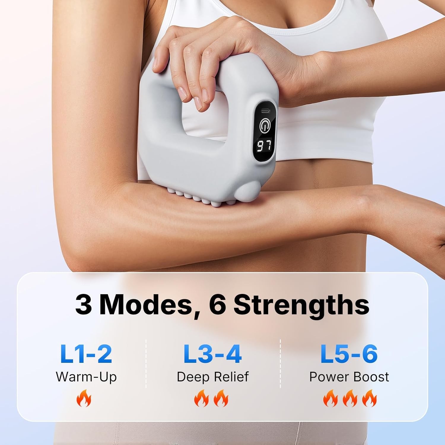 MERACH Vibration Plate for Lymphatic Drainage, Deep Tissue Percussive Massager