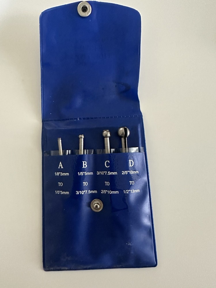 Snap On MROUND4 Small Hole Gauge Set with Case