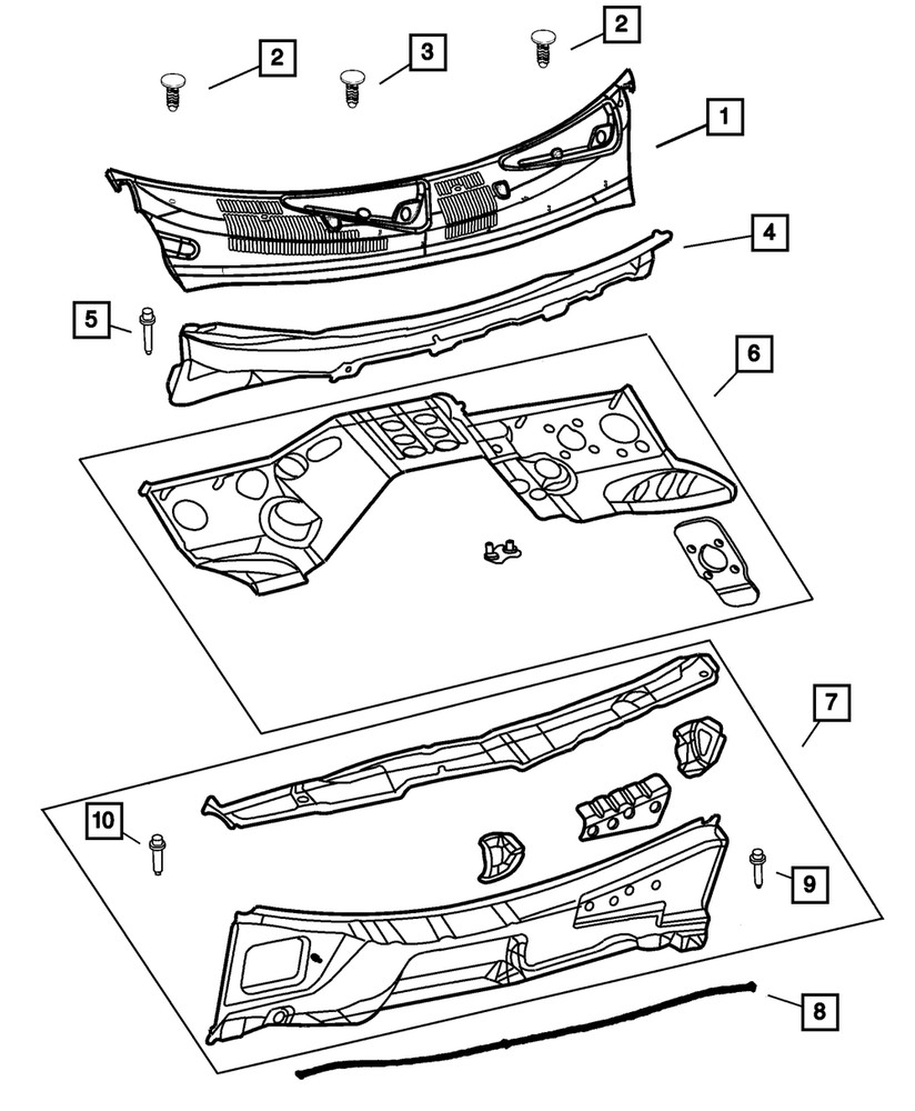 Genuine Mopar Nut 6505319AA