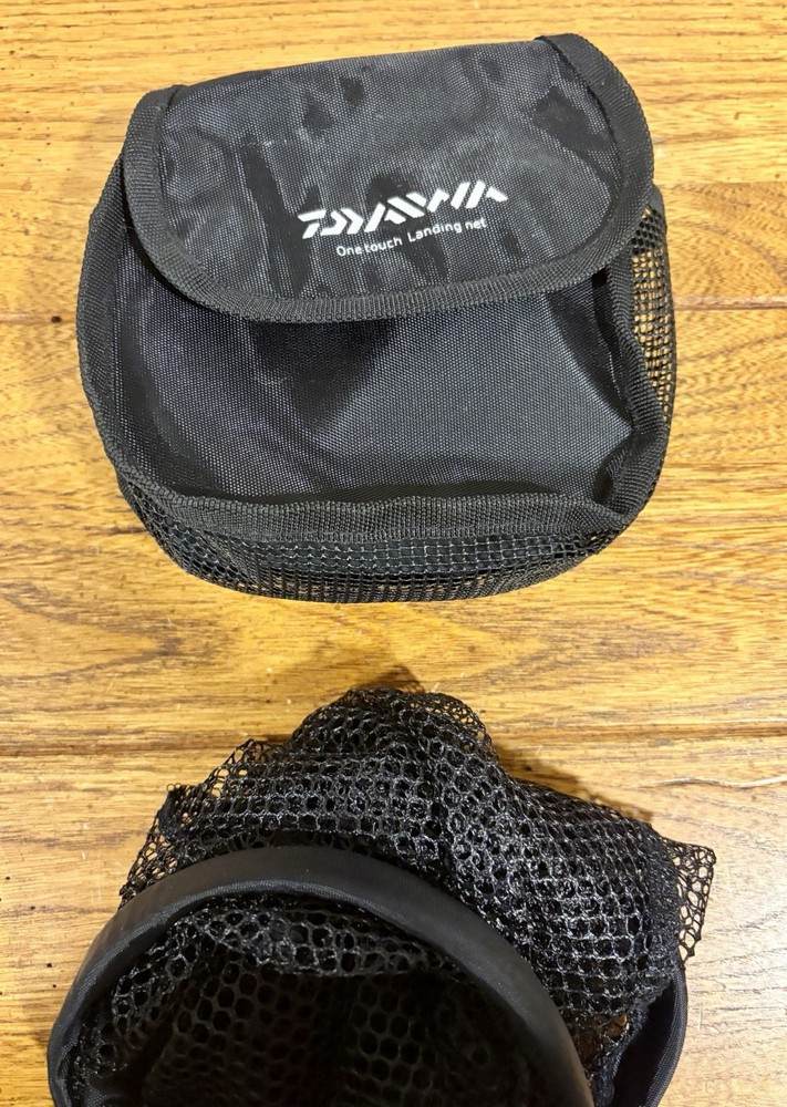 Daiwa Landing Net, One-Touch Landing Net, Compact, Collapsing. Size Large