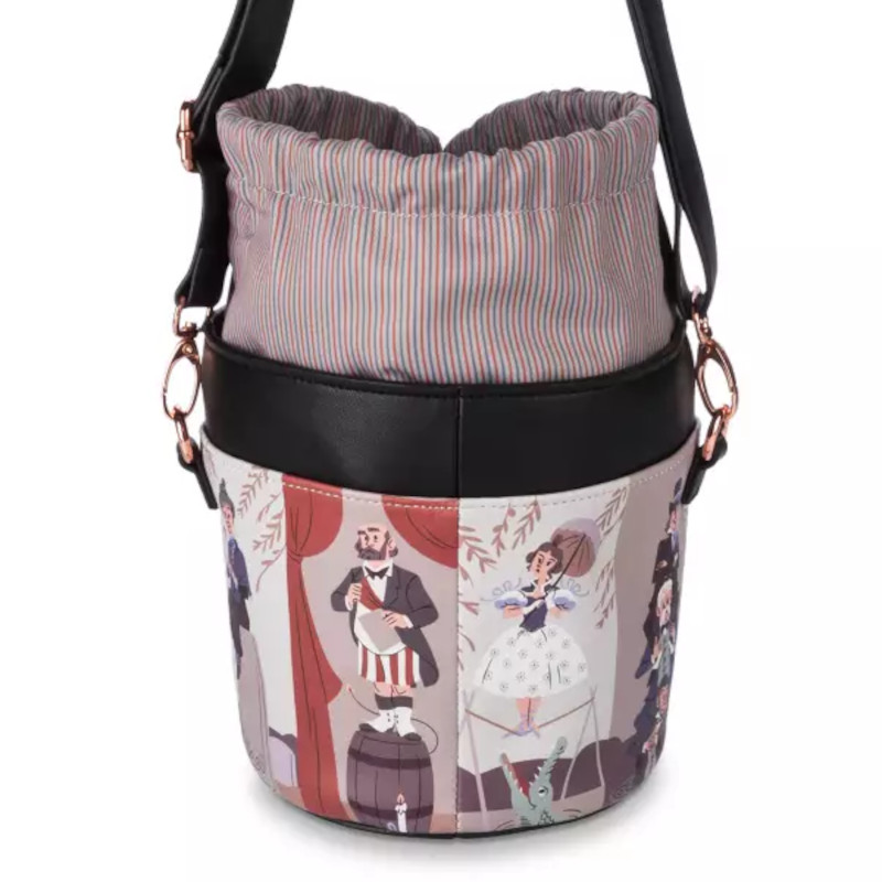 Disney Parks Haunted Mansion Bucket Bag Stretching Portraits Handbag