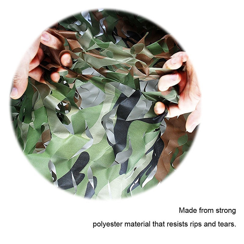 Camouflage Net Hunting Shooting Hide Army Camping Woodland Military Blinds