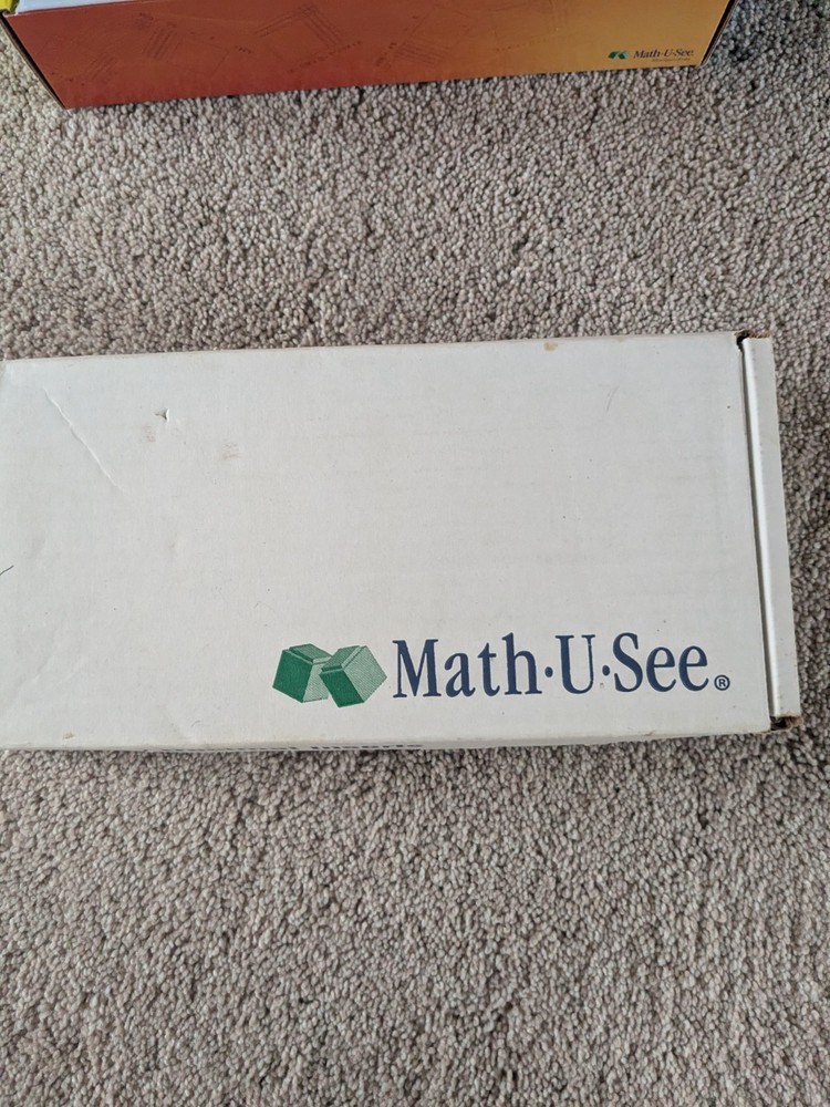 Math U See Algebra And Decimal Insert Kit Manipulatives