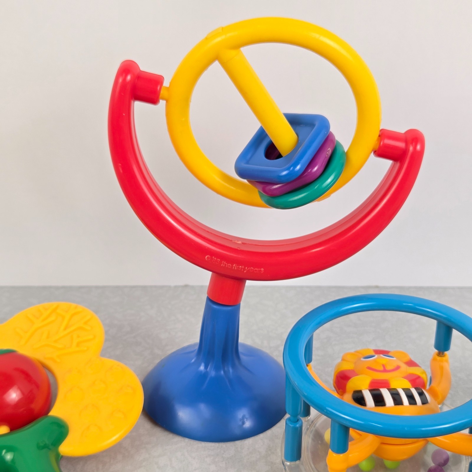 Baby Infant Toy Lot of 11 Rattles Fisher Price Singing Fish Sensory Playgro