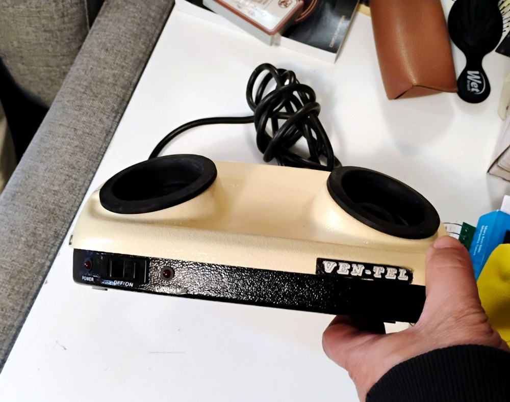 1970s VEN-TEL Model Data Coupling Modem Acoustic Data Coupler