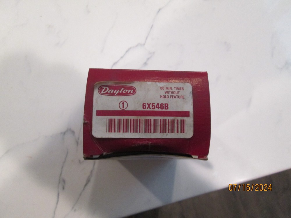 Dayton Spring Wound Timer 6X546B