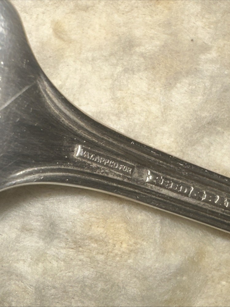 REED & BARTON Sierra Silverplate Flatware Set 24pc Fork & Knife Set Cleaned