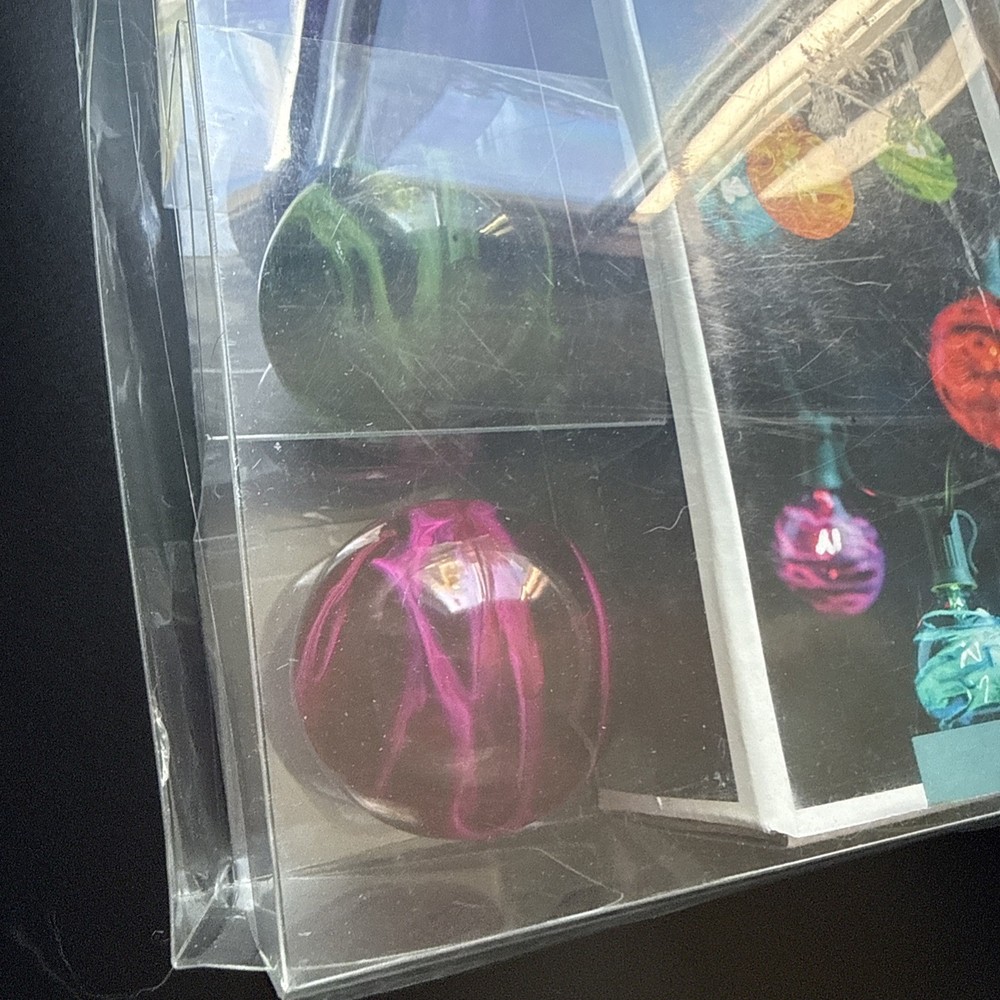 Room Essentials Globe Colorful Round Marbles String Lights 10 count