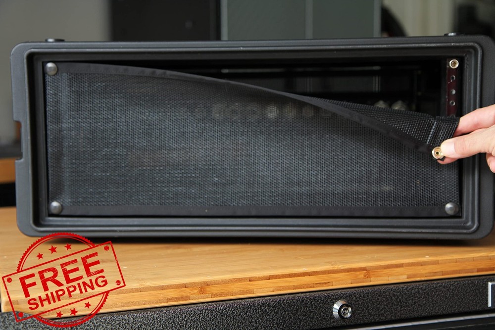 4U Ventilation 19-Inch Rack Panel Blank Spacer Mount