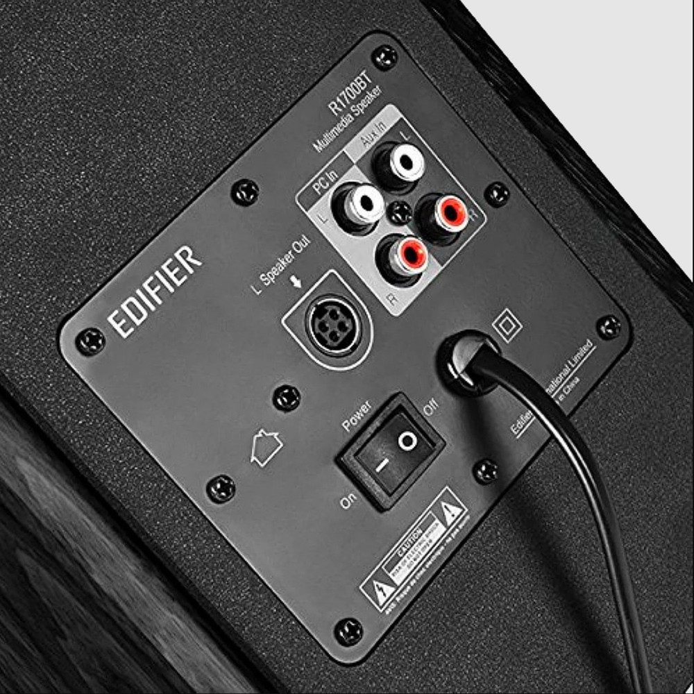 66-Watt Continuous-Power Amplified Bluetooth® 2.0 Bookshelf Speaker System...