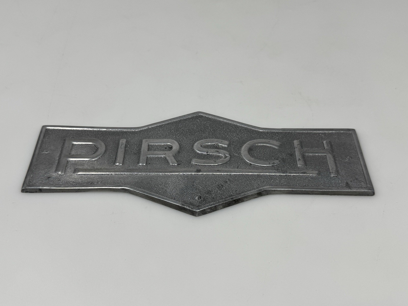 PIRSCH Fire Truck Emblem Nameplate Logo Badge Sign Firetruck Metal Cast Aluminum