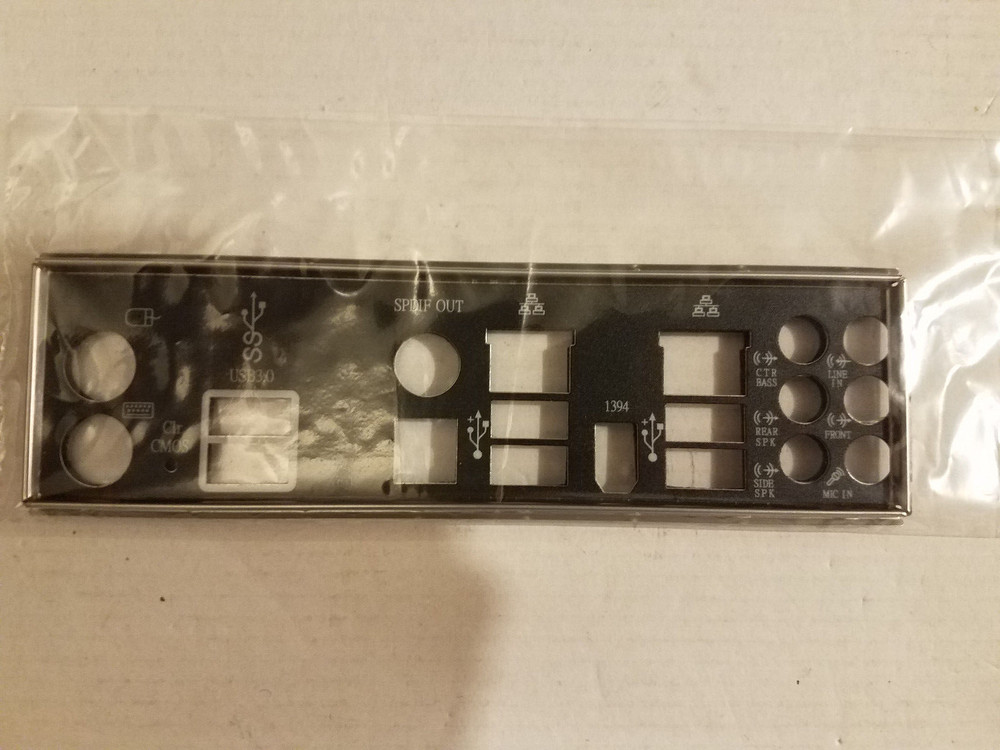 Asus P6X58D Premium I/O Shield Backplate