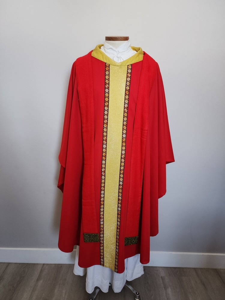Red Chasuble and Stole