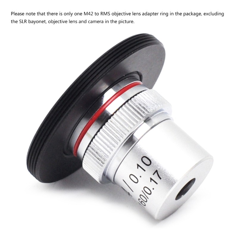M42 Lens Adapter To RMS Microscope Objective lens Adapter