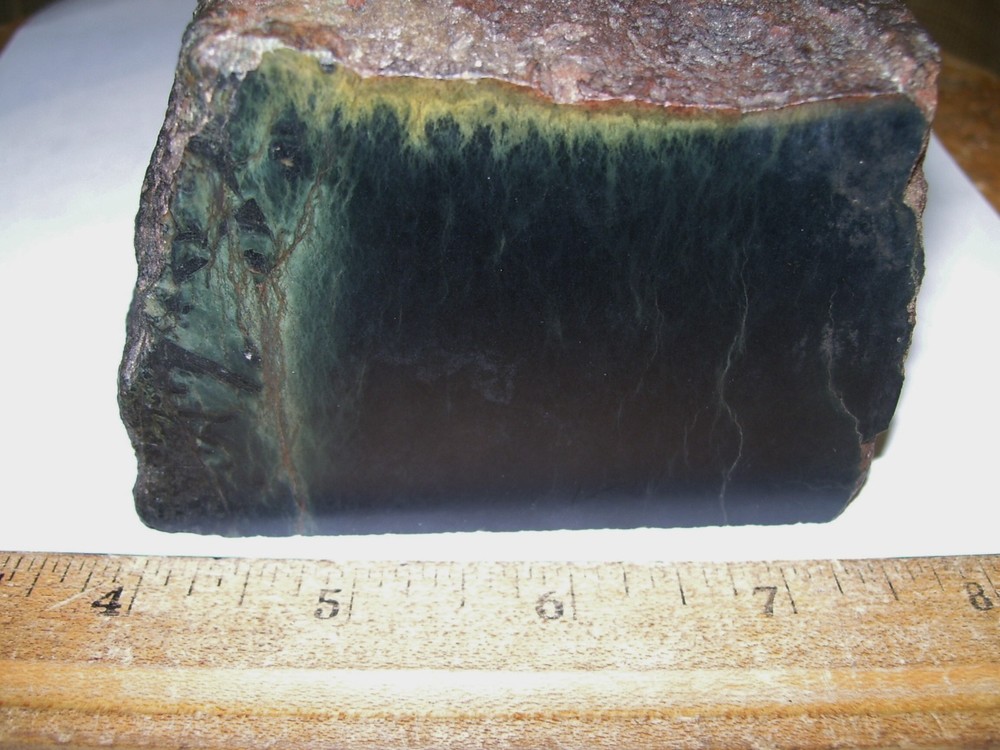 Wyoming Black Jade Rough
