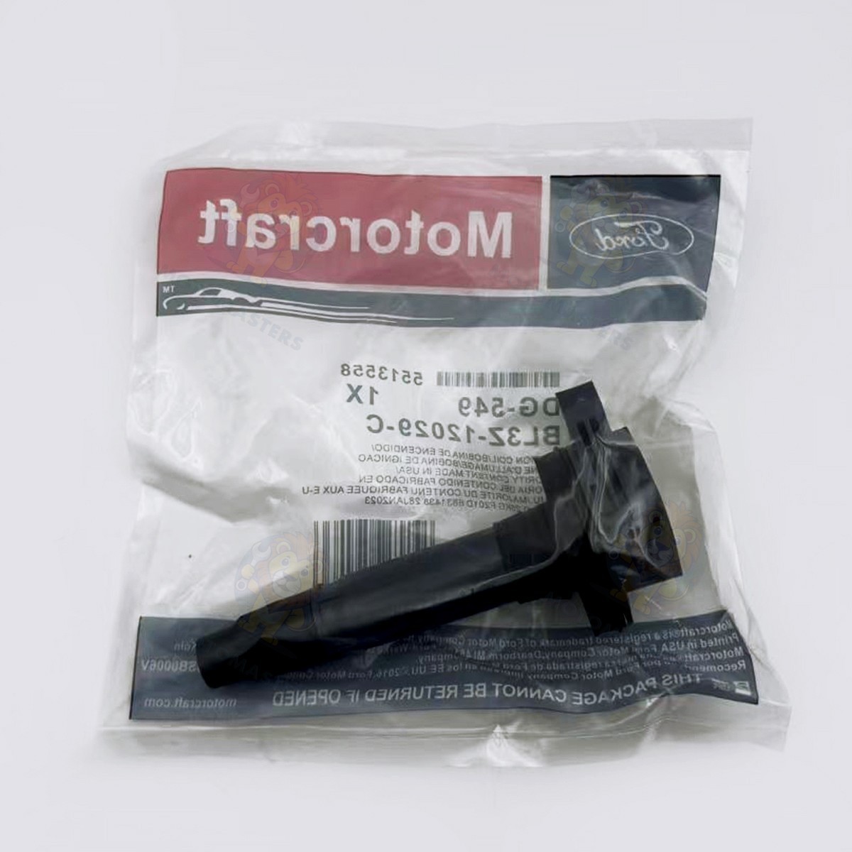 6PCS GENUINE DG549 Ignition Coil SP580 Spark Plug For Motorcraft Ford F150 3.5L