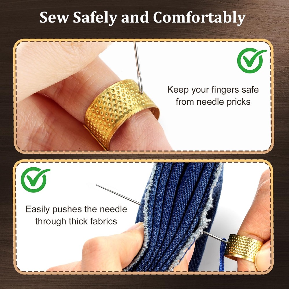LIBLAIN Mini Sewing Kit, Small Travel 43PCS 6 Colors