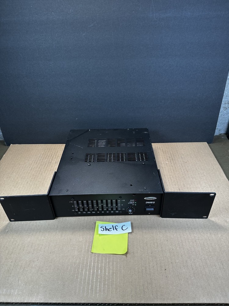 Biamp Advantage Amplifier Equalizer D60EQ Works Ships Fast!!!
