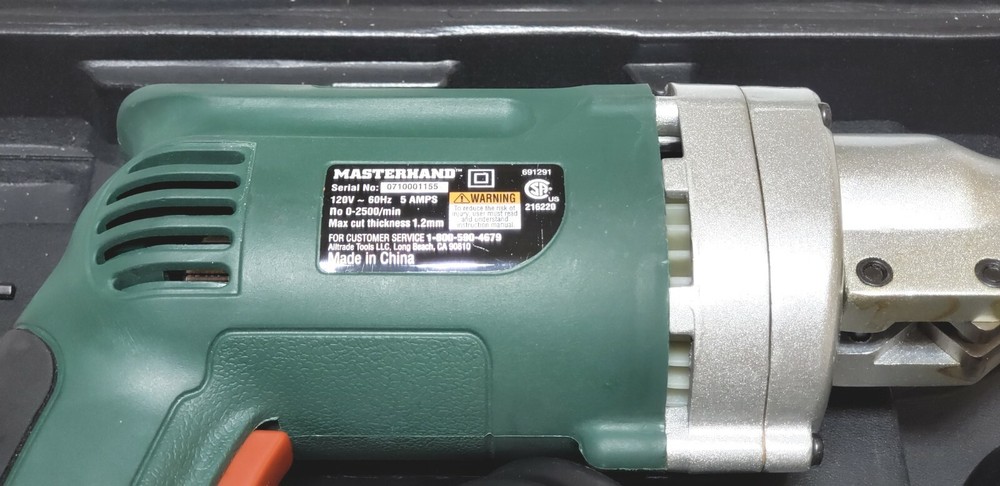 MASTERHAND 691291 5-AMP SWIVEL HEAD SHEAR