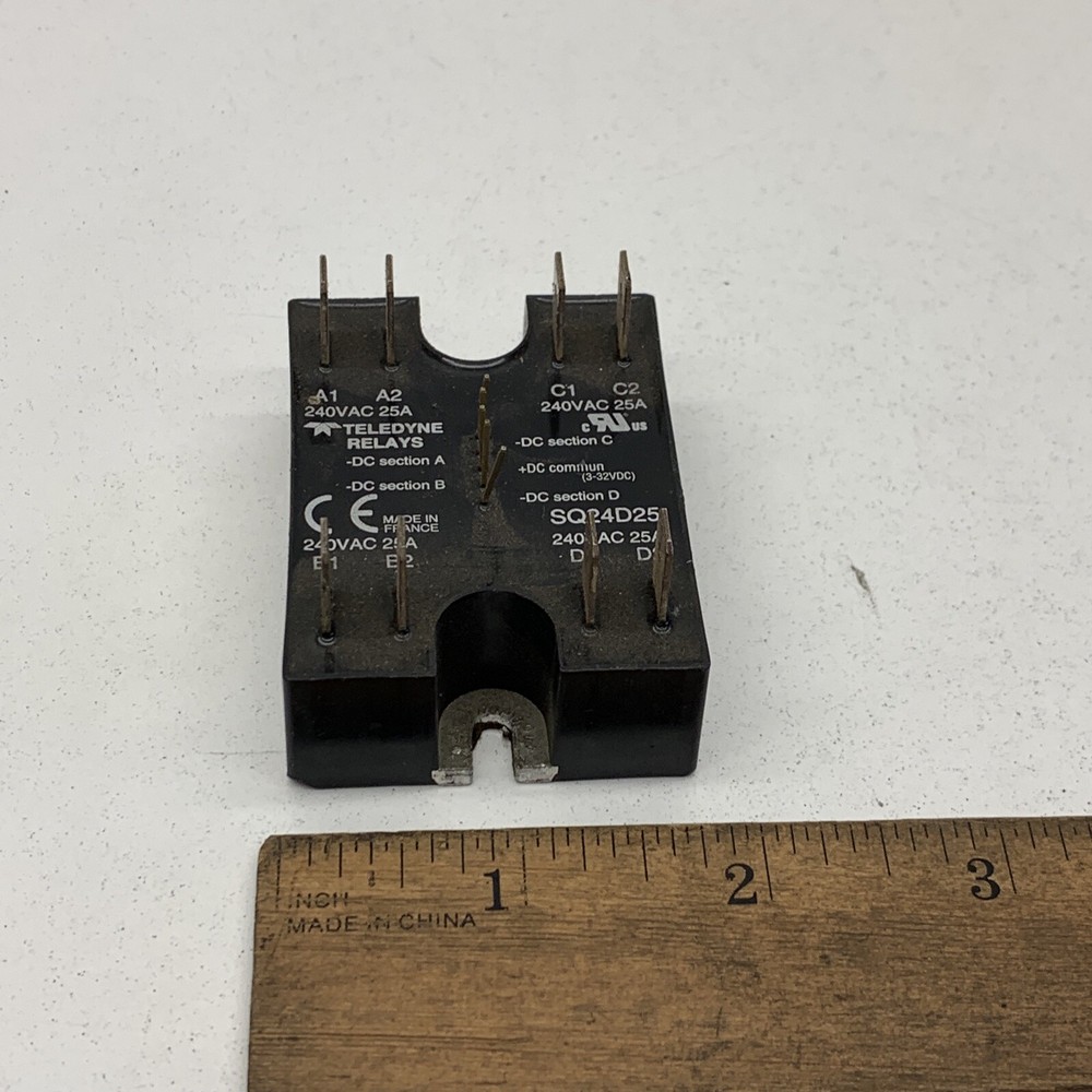 Teledyne SQ24D25 Solid State Relay 25A 240VAC
