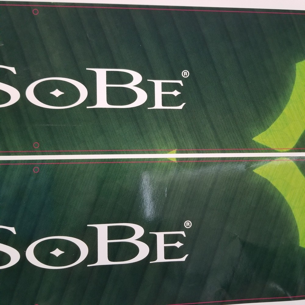 SoBe Nutrient Enhanced Advertising Preproduction Art Work 2010 Green Lizard