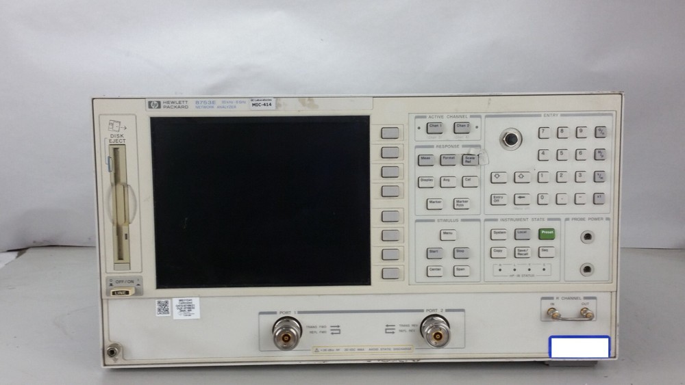 HP/Agilent 8753E 30kHz-6GHz Network Analyzer