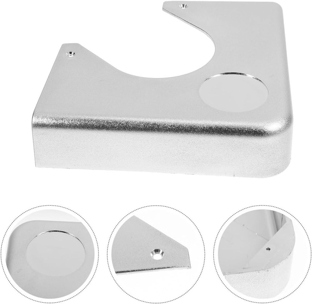 7-Foot Pool Table Corner Protector – Chrome Metal Easy Install Accessory