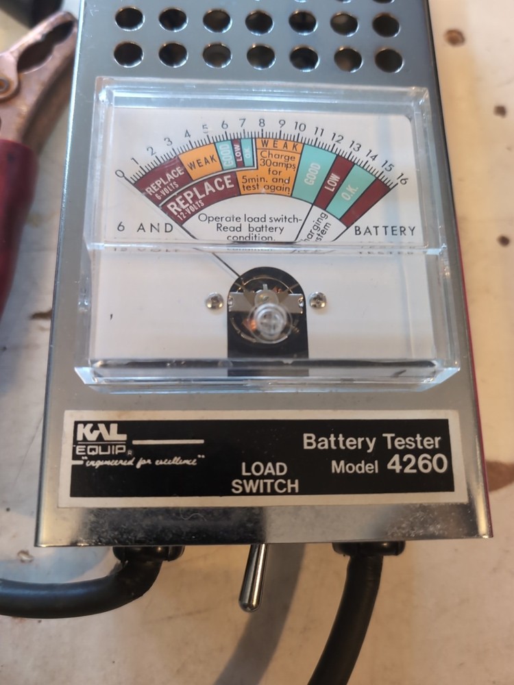 KAL EQUIP Battery Tester Model 4260, Used