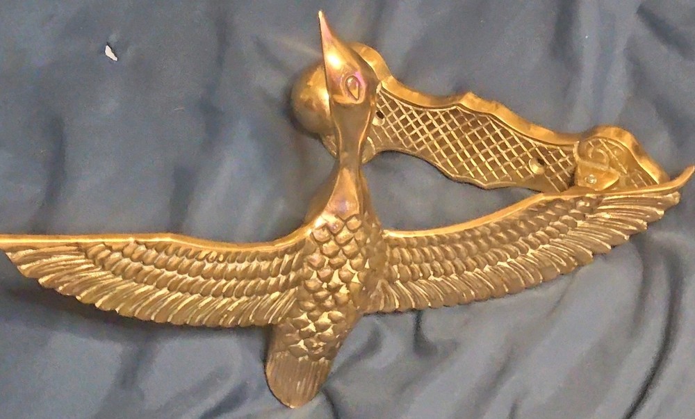 Brass Penco Duck Door Knocker.