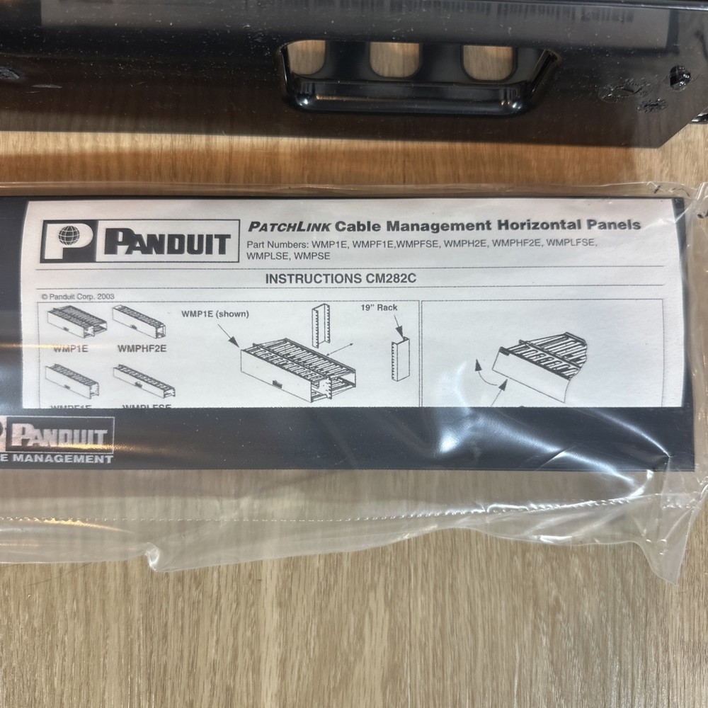 Panduit WMPFSE PatchLink Horizontal Cable Manager 1RU