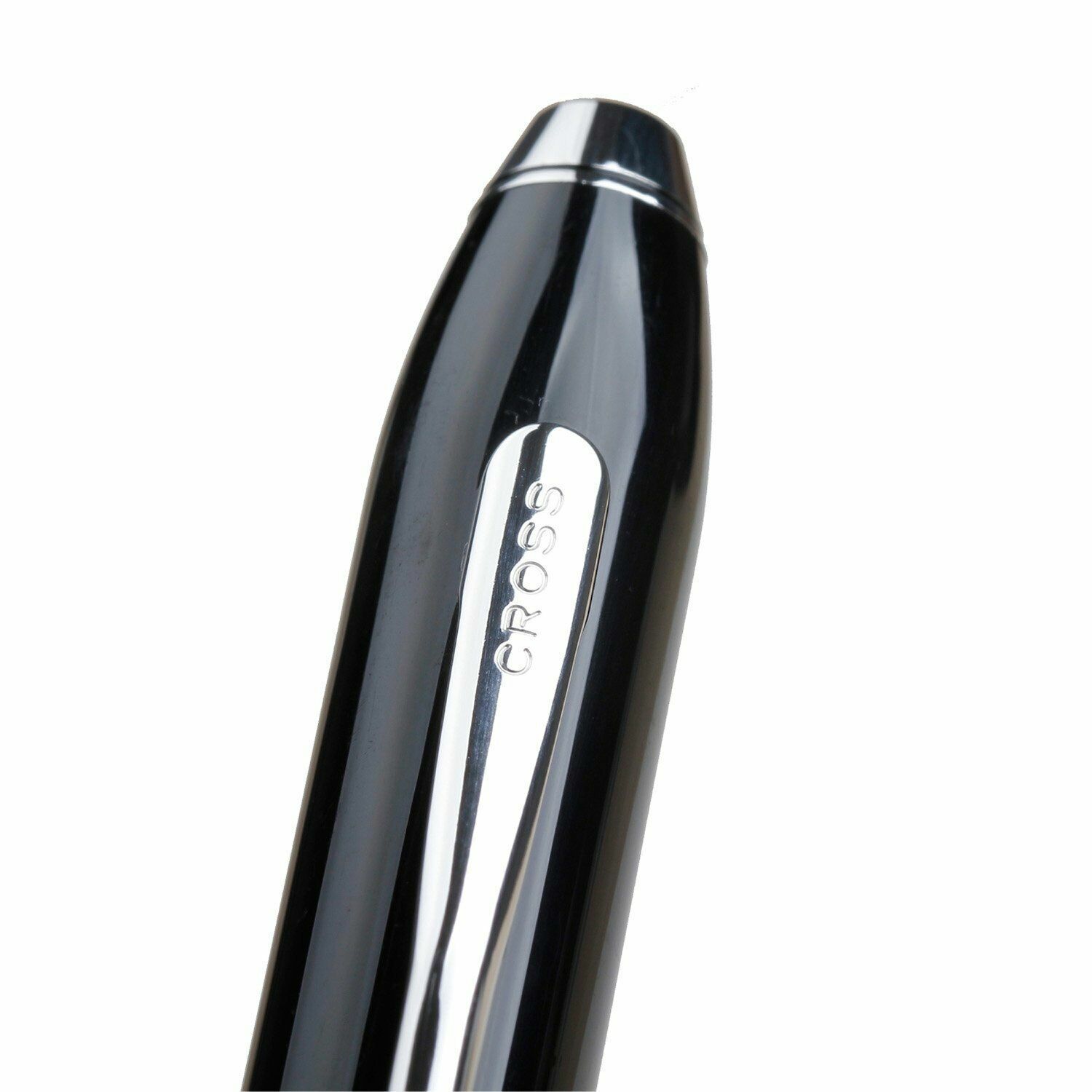 CROSS TOWNSEND BLACK BALL PEN WITH RHODIUM-PLATED APPOINTMENTS (AT0042-4)