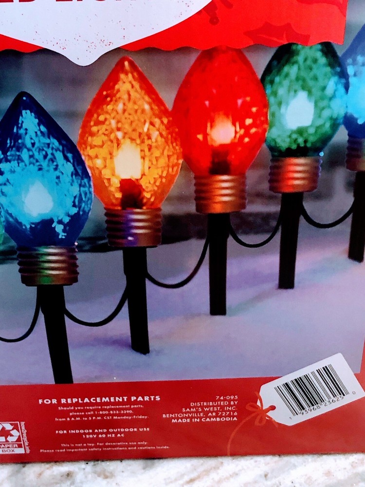 Member Mark Jumbo Pathway Multicolor LED Lights 12 Count