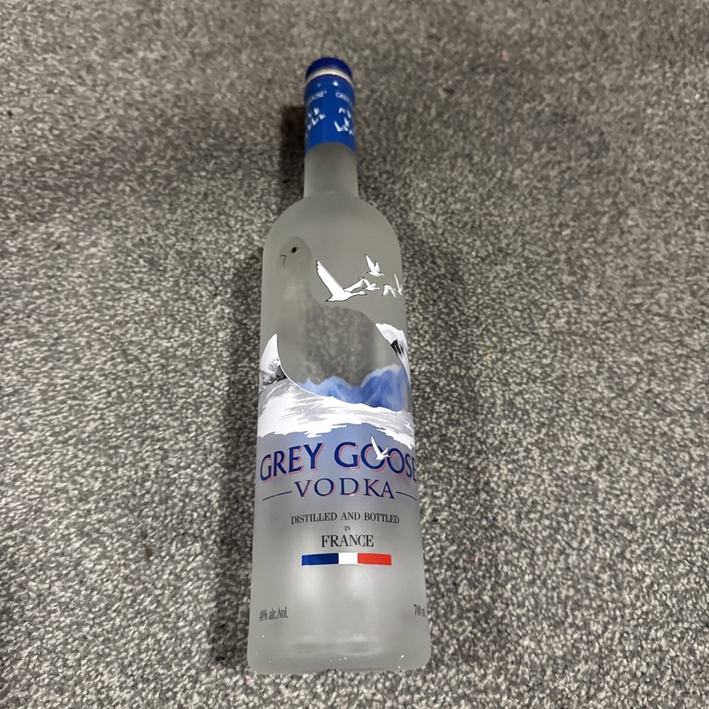 Grey Goose Vodka empty bottles for display x 7