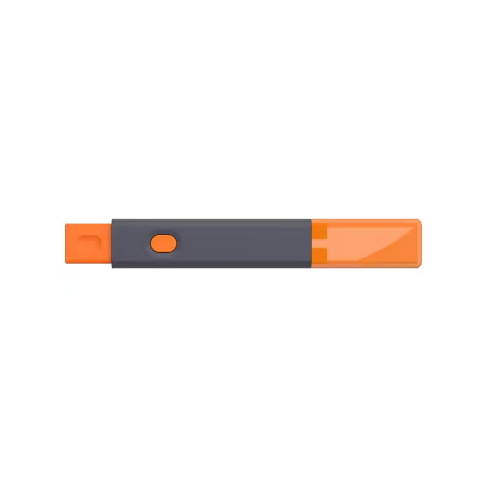 Deburring Tool Installed Safety Blade Utility Knife