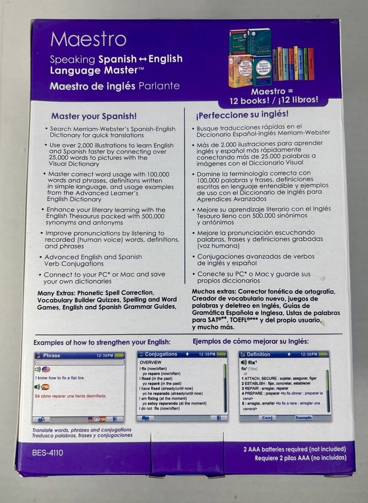 Franklin BES4110 Electronic Dictionary