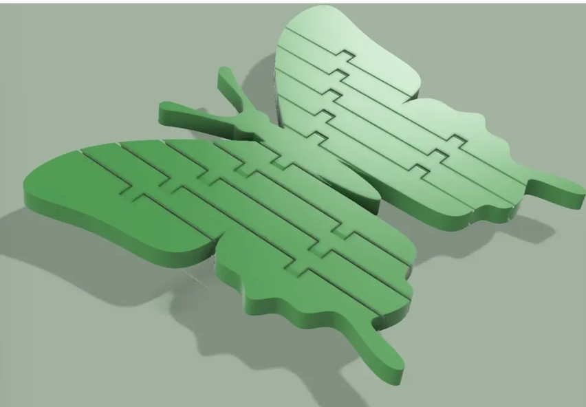 Flexi Articulated Butterfly