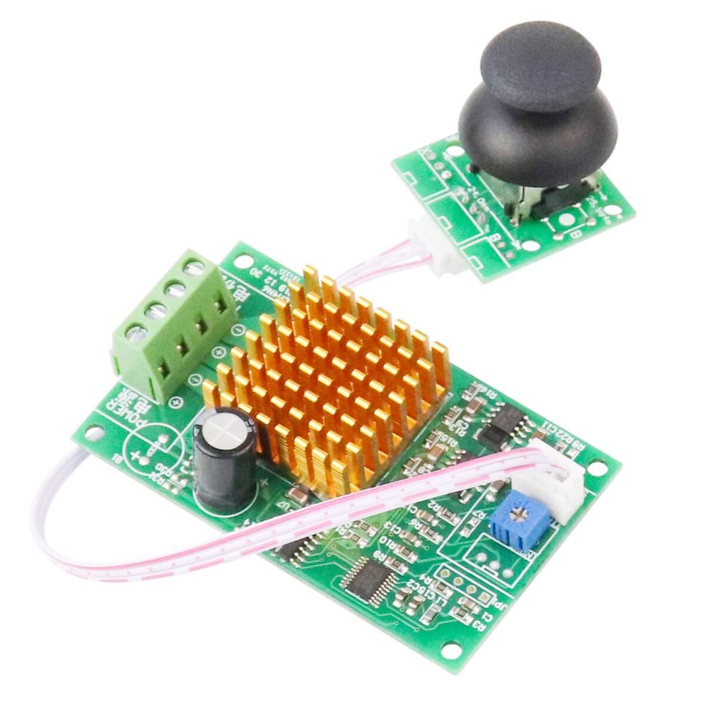 DC 12-30V 6A PWM Motor Speed Controller with Normal-Stop-Reverse Switch 12V 24V