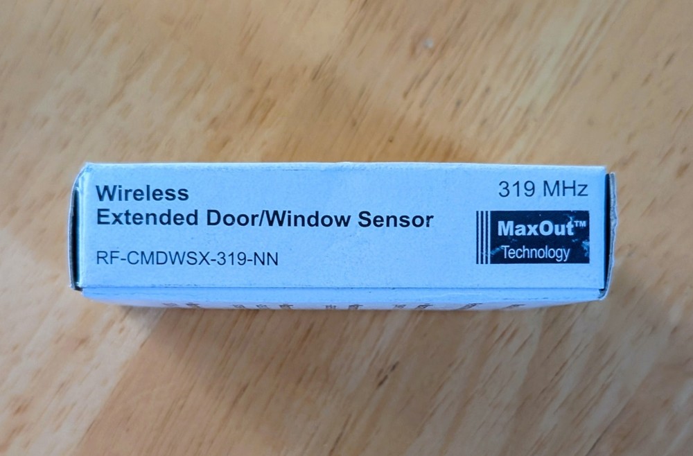 MaxOut Tech- Wireless  Door/Window Sensor RF-CMDWSX-319-NN RF-CMDWSX-319-NN