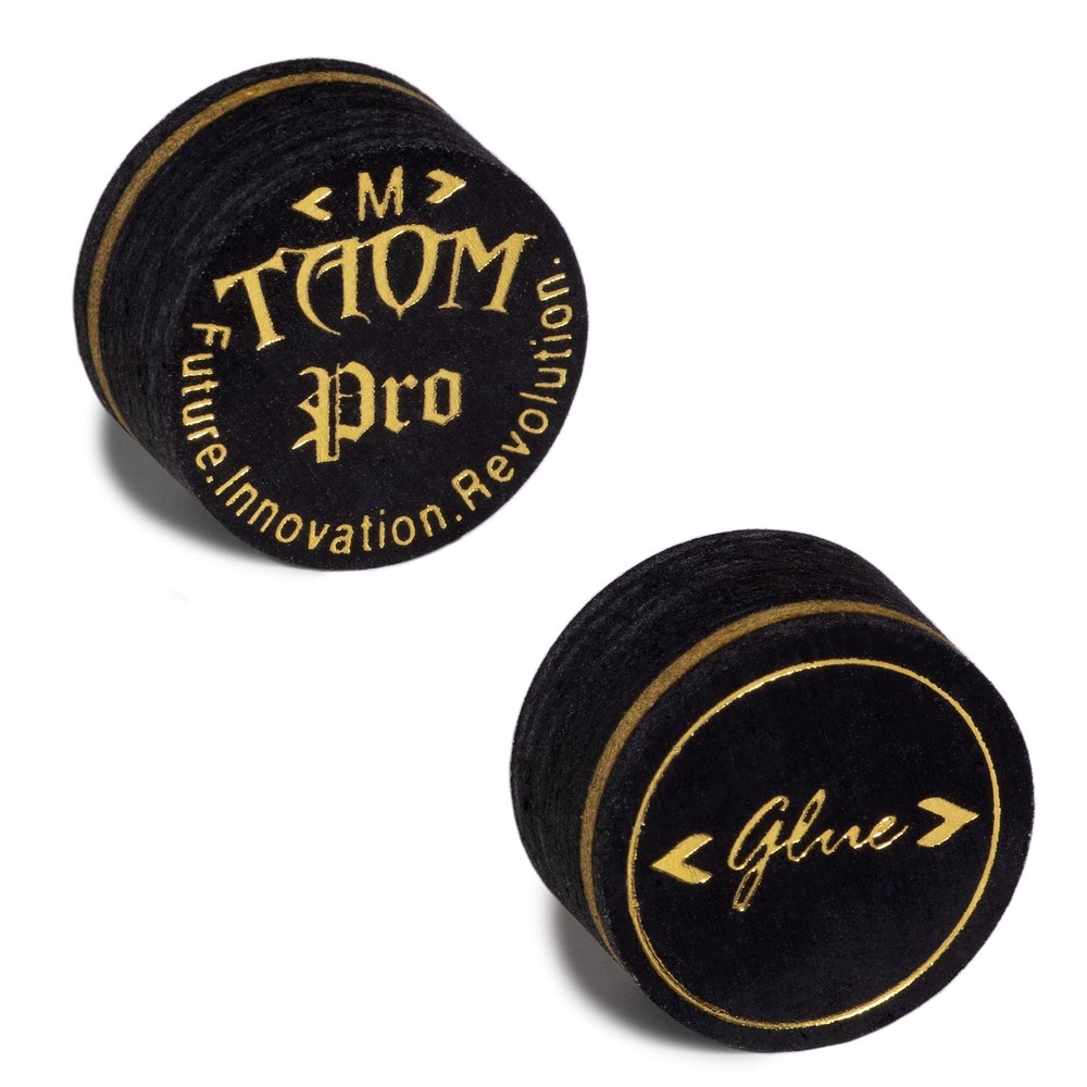 Laminated Pool Billiard Cue Tip - 14 mm - 1 pc (Medium)