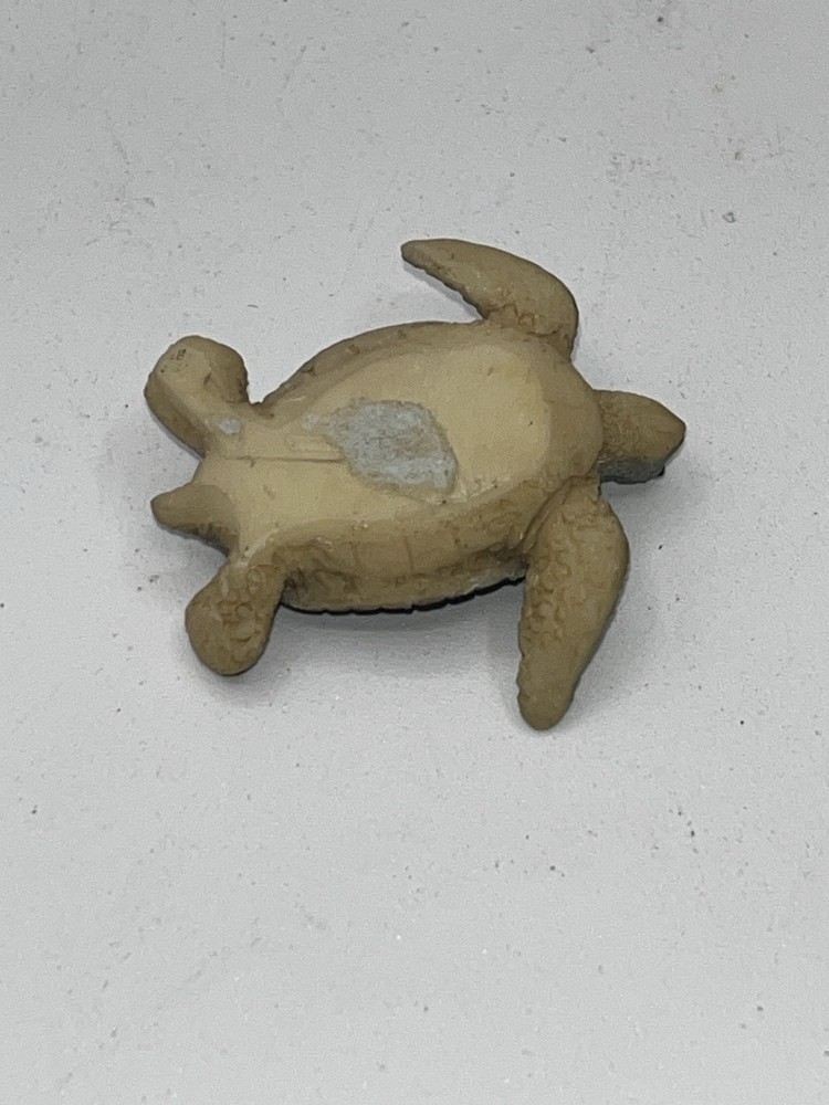 Miniature Ceramic Resin? Sea Turtle Figurine
