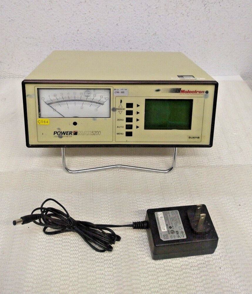 MOLECTRON POWER MAX 5200 LASER POWER METER PM5200