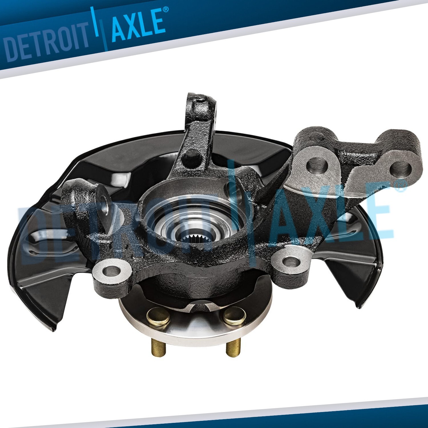 Front Left Steering Knuckle+Wheel Hub Bearing for 2003 2004-2008 Toyota Corolla