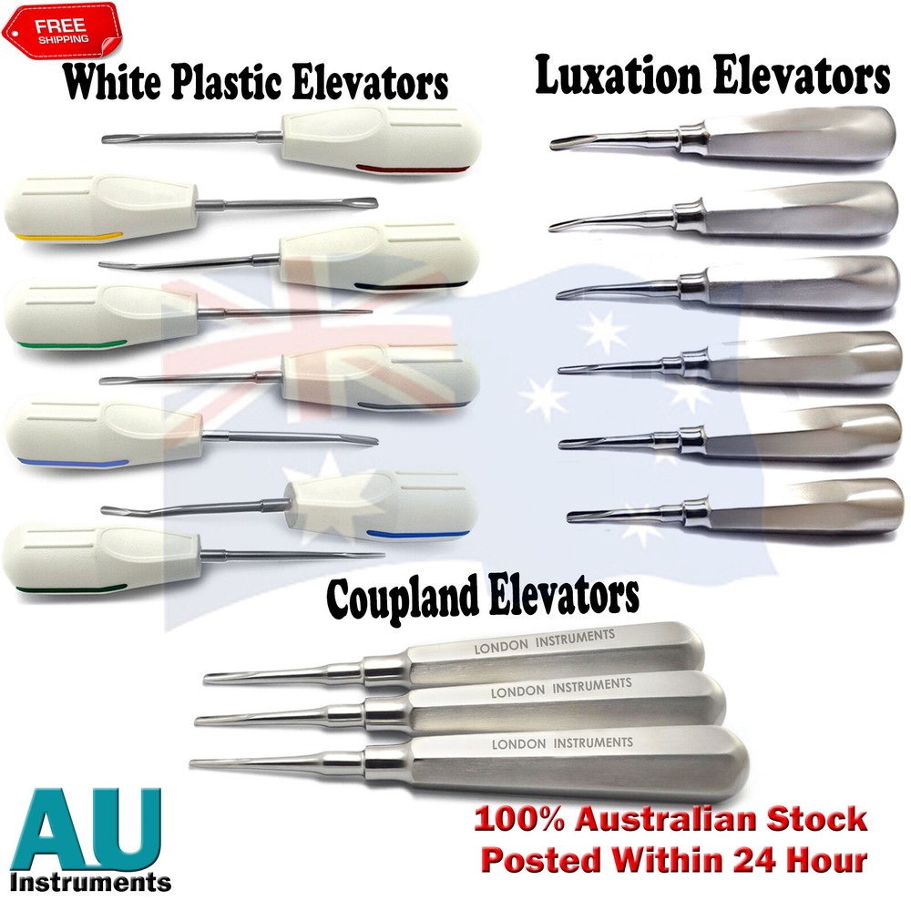 Surgical Root Tooth Loosening Coupland Luxating Extraction Elevators
