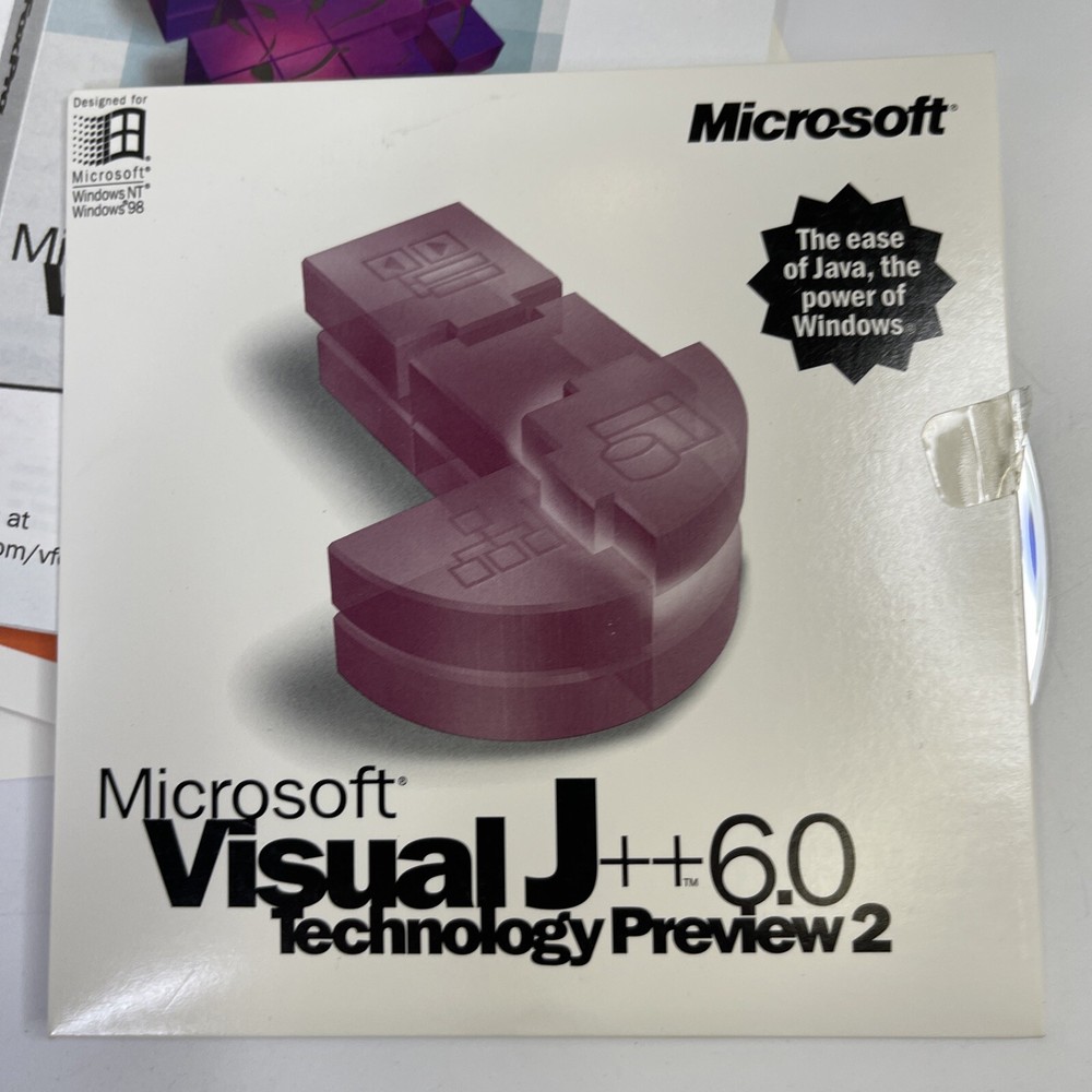Microsoft Visual Studio 6.0 Professional Edition Upgrade W/key