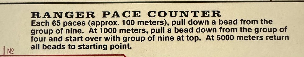 Ranger Pace Counter-New Sealed-