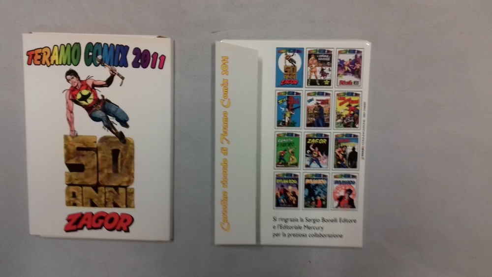 Teramo Comix 2011, postcard box.