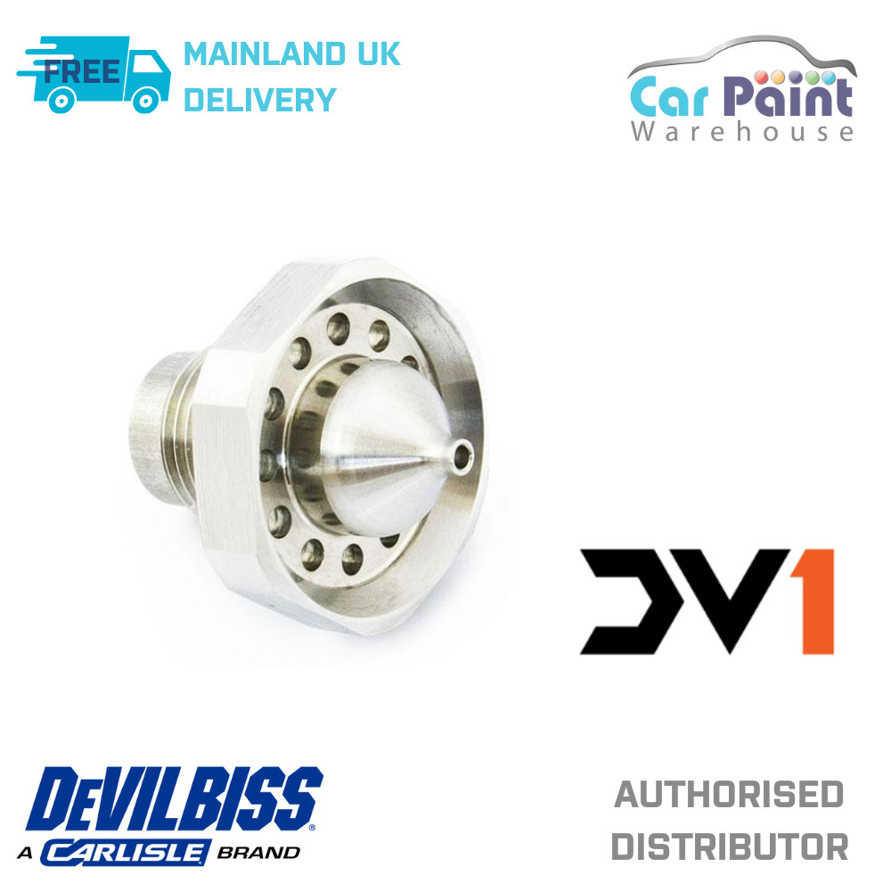 DeVilbiss DV1 BASE Fluid Tip Replacement 1.3mm DV1-200-13B 704413